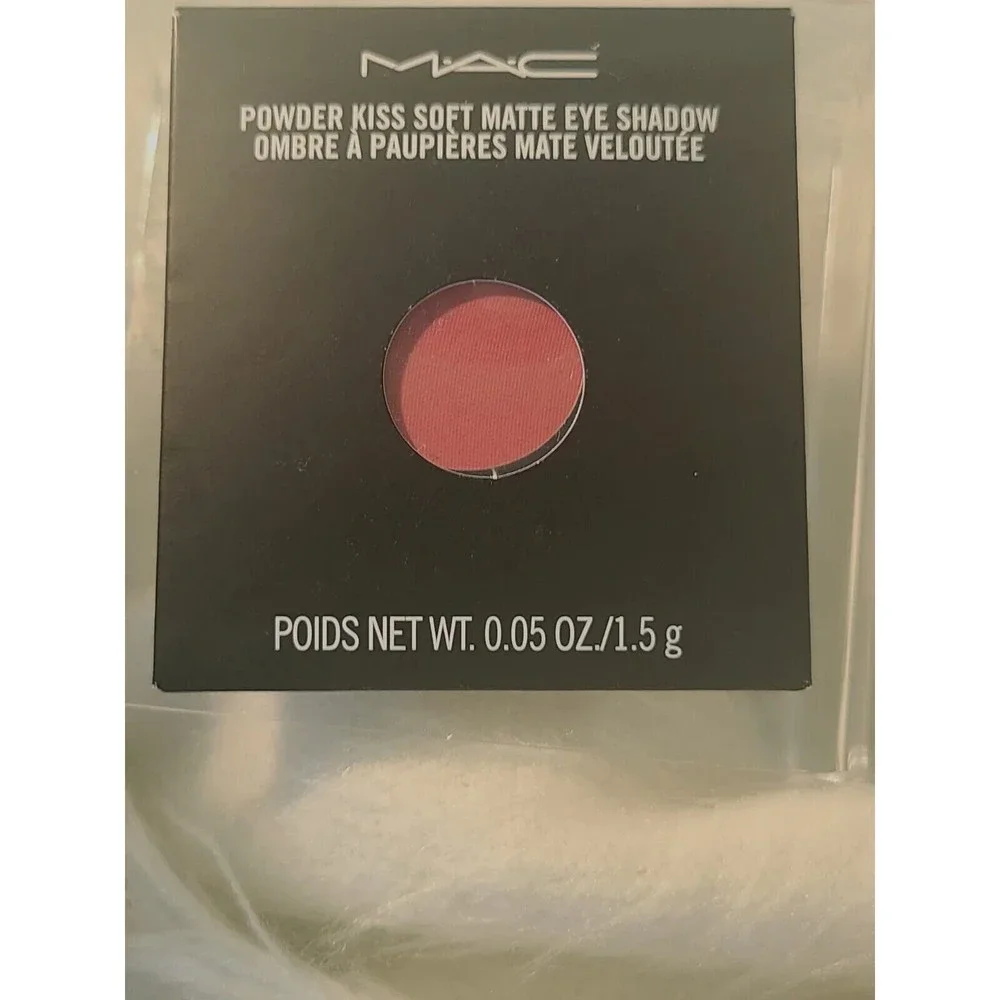 MAC A LITTLE TAMED POWDER KISS SOFT MATTE EYE SHADOW PRO PALETTE PAN REFILL NEW